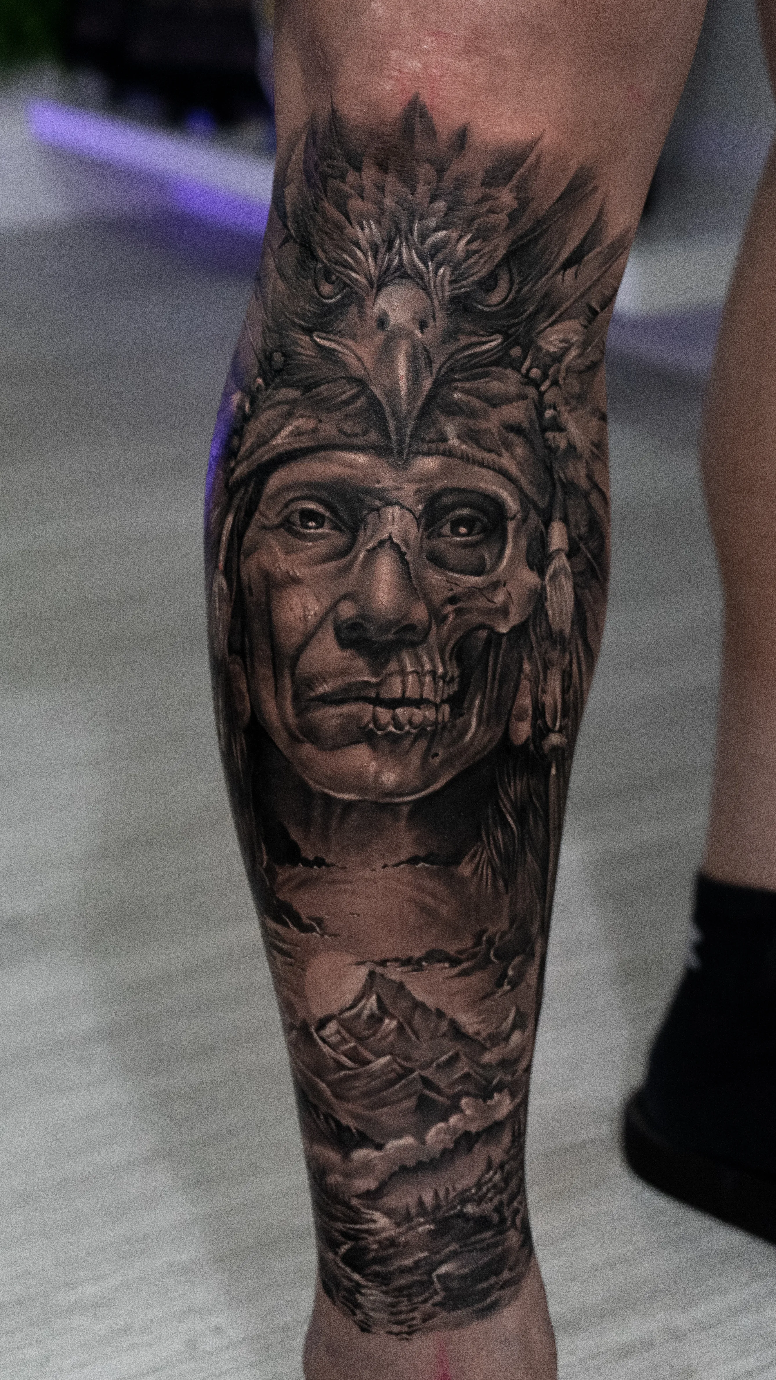 TKO Tattoo vibrant portraiture tattoo