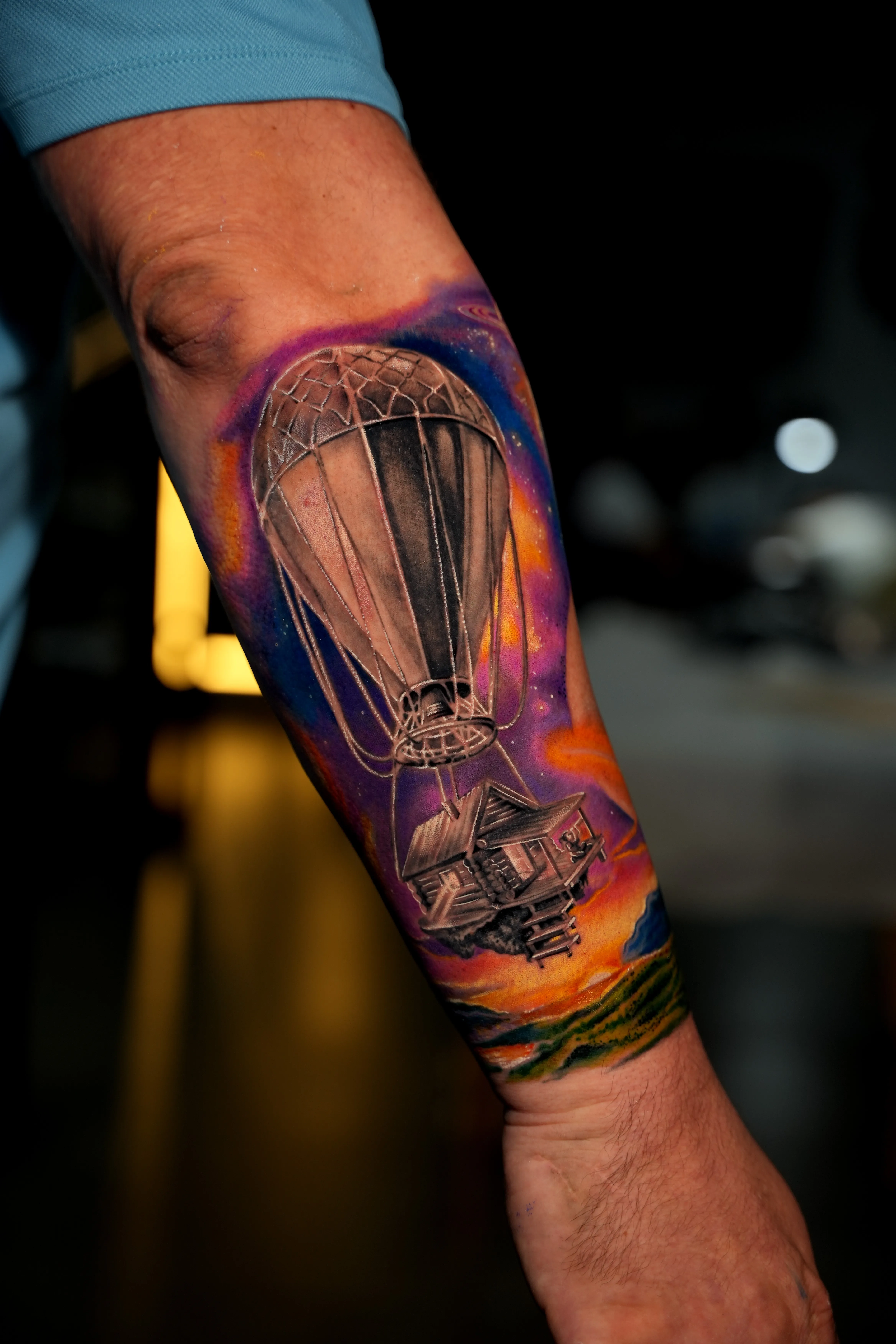TKO Tattoo horror portrait tattoo work