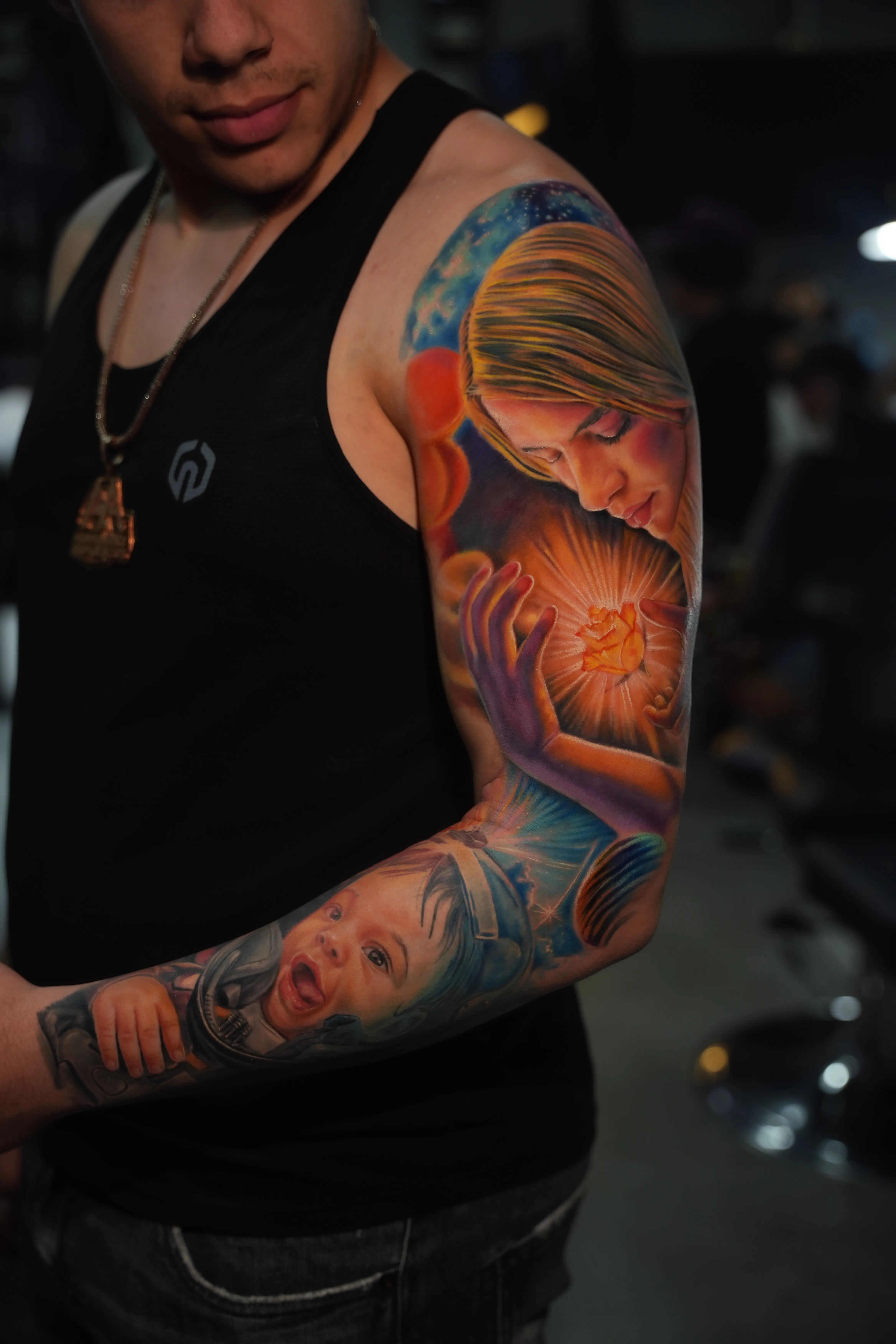 TKO Tattoo hyper-realistic black and grey work